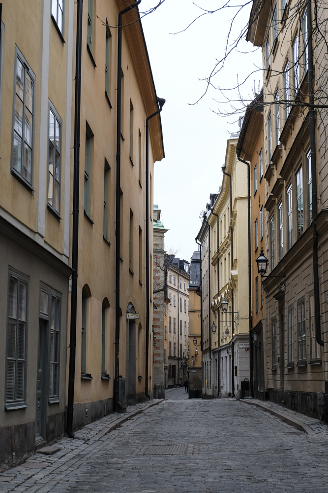 Gamla Stan, Stockholm, Schweden, Altstadt, Gasse, alte Straße