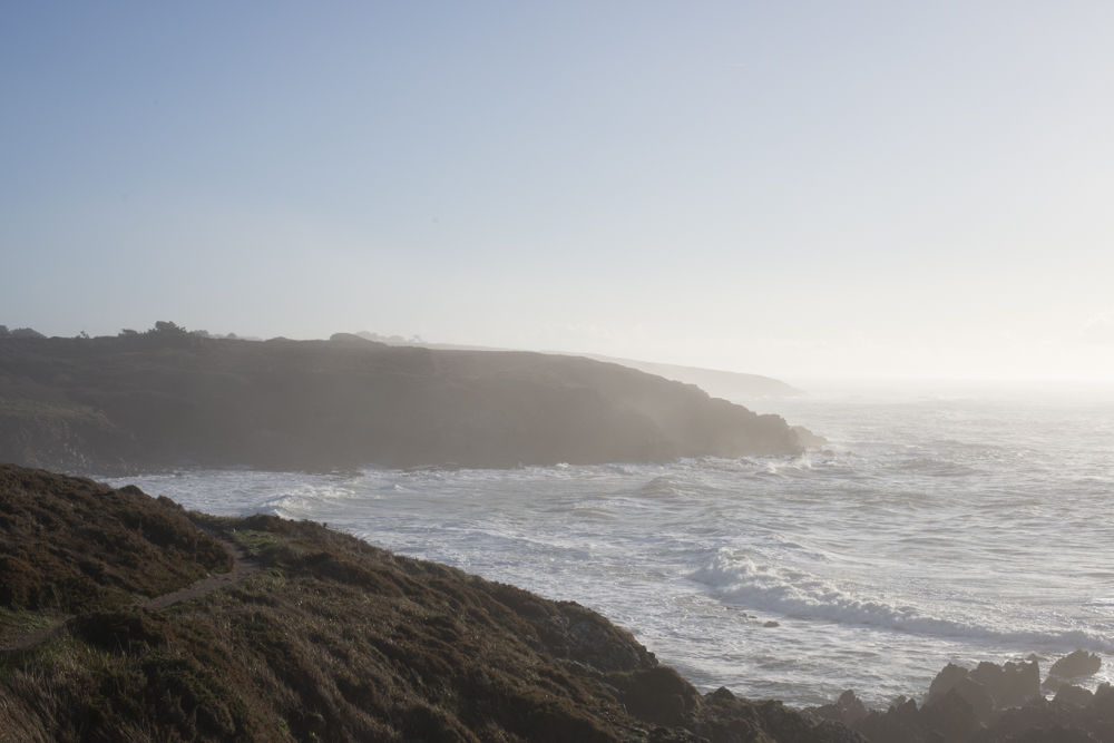 Bretagne, Frankreich, Wellen, Atlantikküste